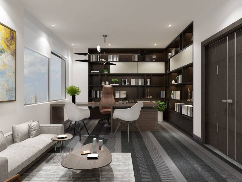 辦公室裝修定制柜子還是木工現(xiàn)場打？